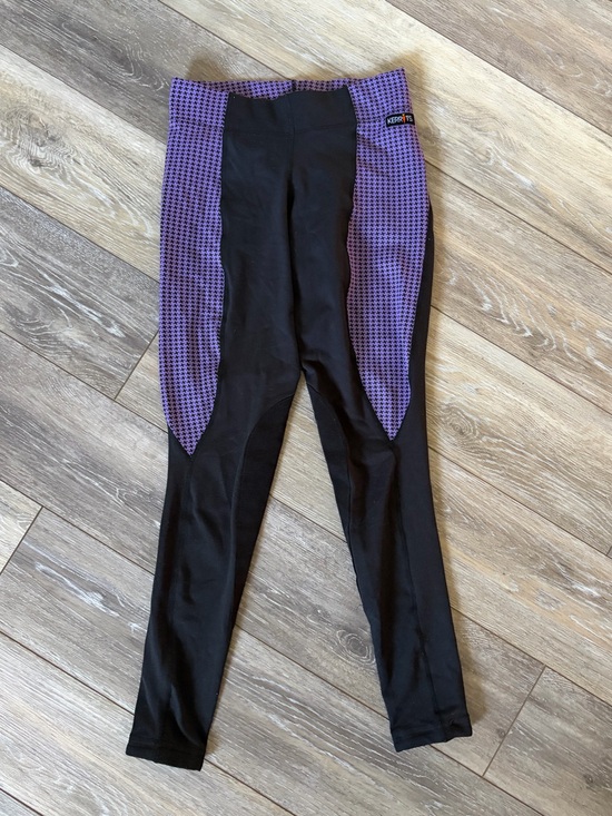 Kerrits Pants - Kerrits Women’s Houndstooth Knee Patch Equestrian Riding Tights Size XS